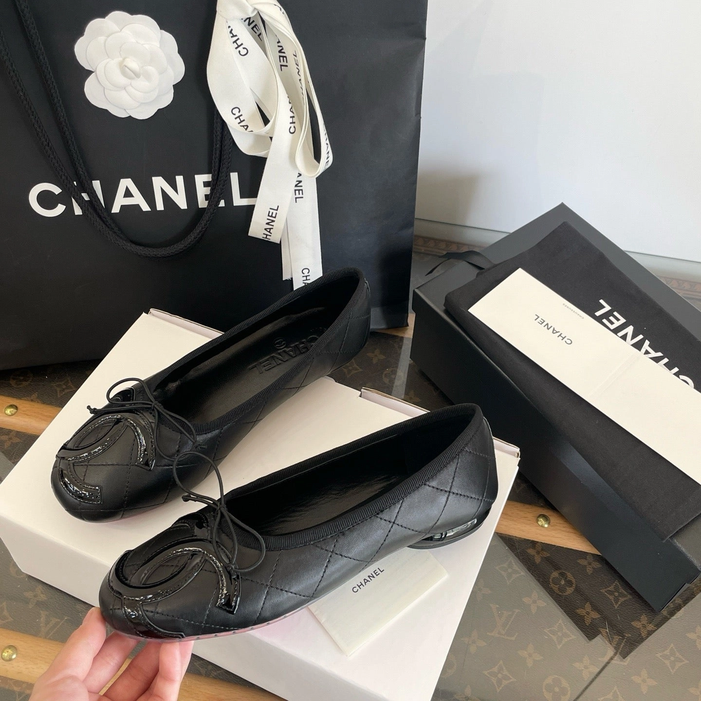 SE1637 Chanel Ballet Flats / Size5-11 Walking Shoes For Feet