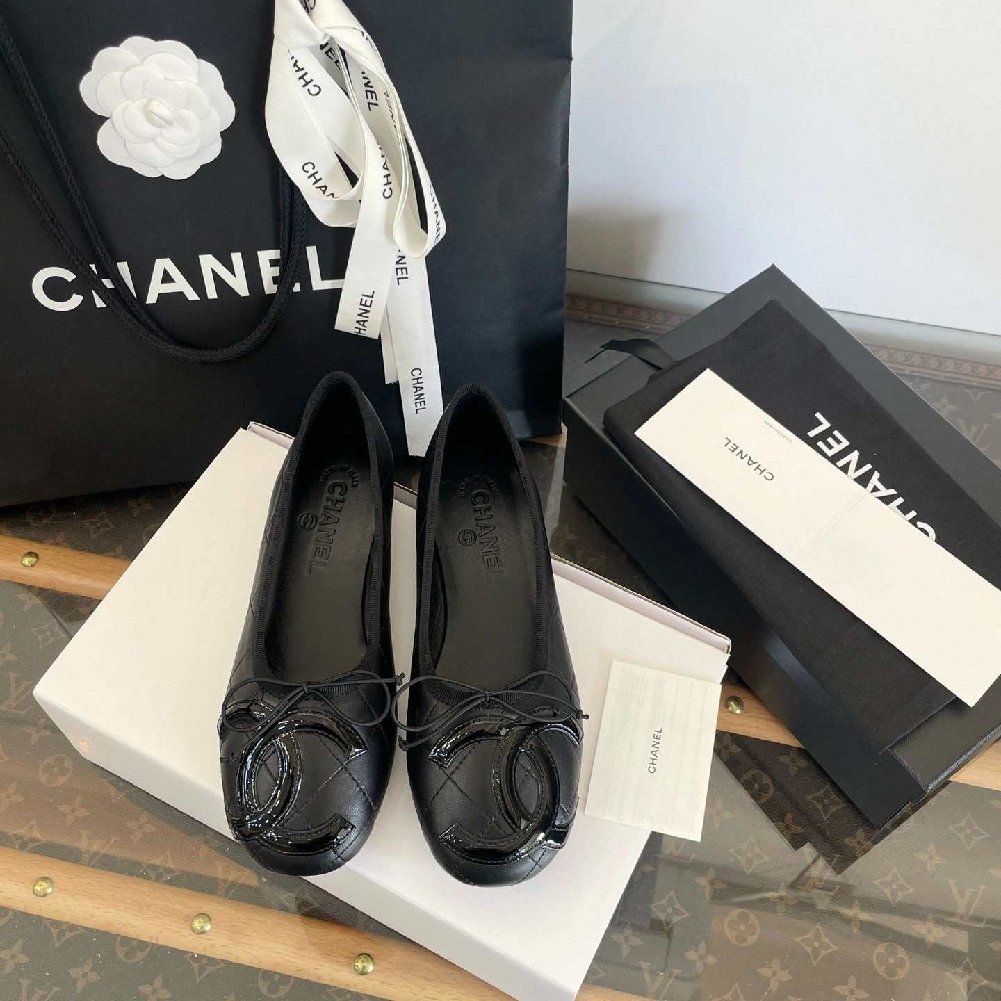 SE1637 Chanel Ballet Flats / Size5-11 Cute Ballet Flat Shoes