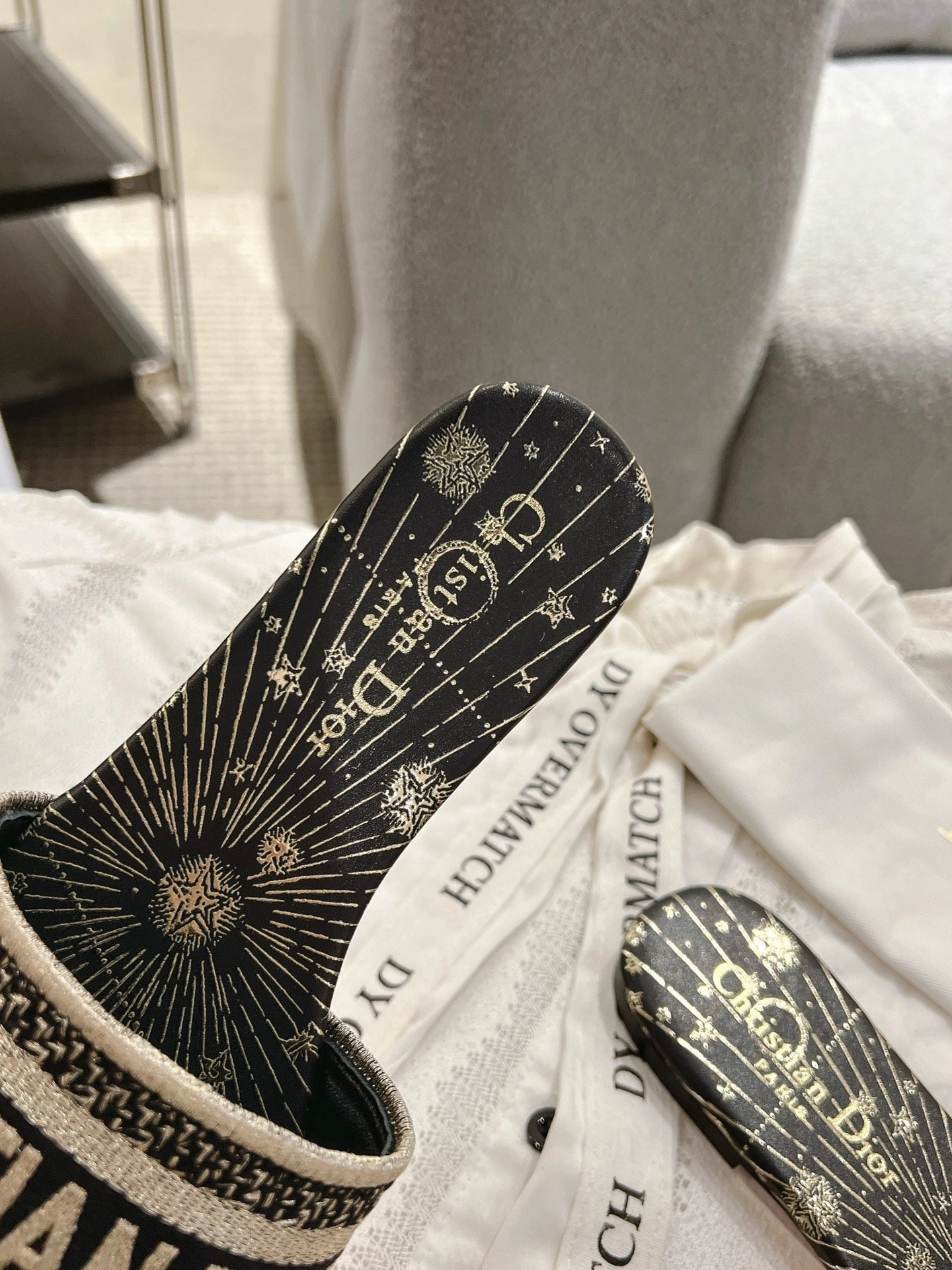 SE1654 Dior Dway Slide / Size5-12 Loewe Flat Shoes