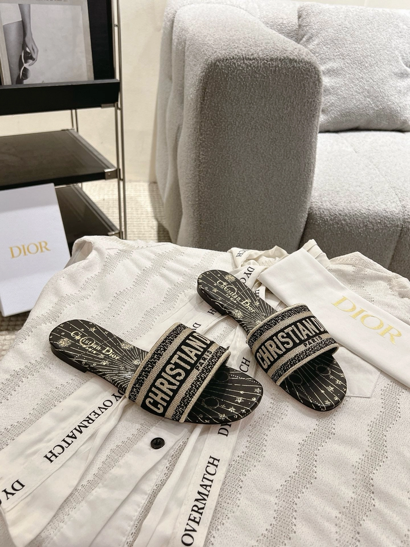 SE1654 Dior Dway Slide / Size5-12 Flat Weight Training Shoes