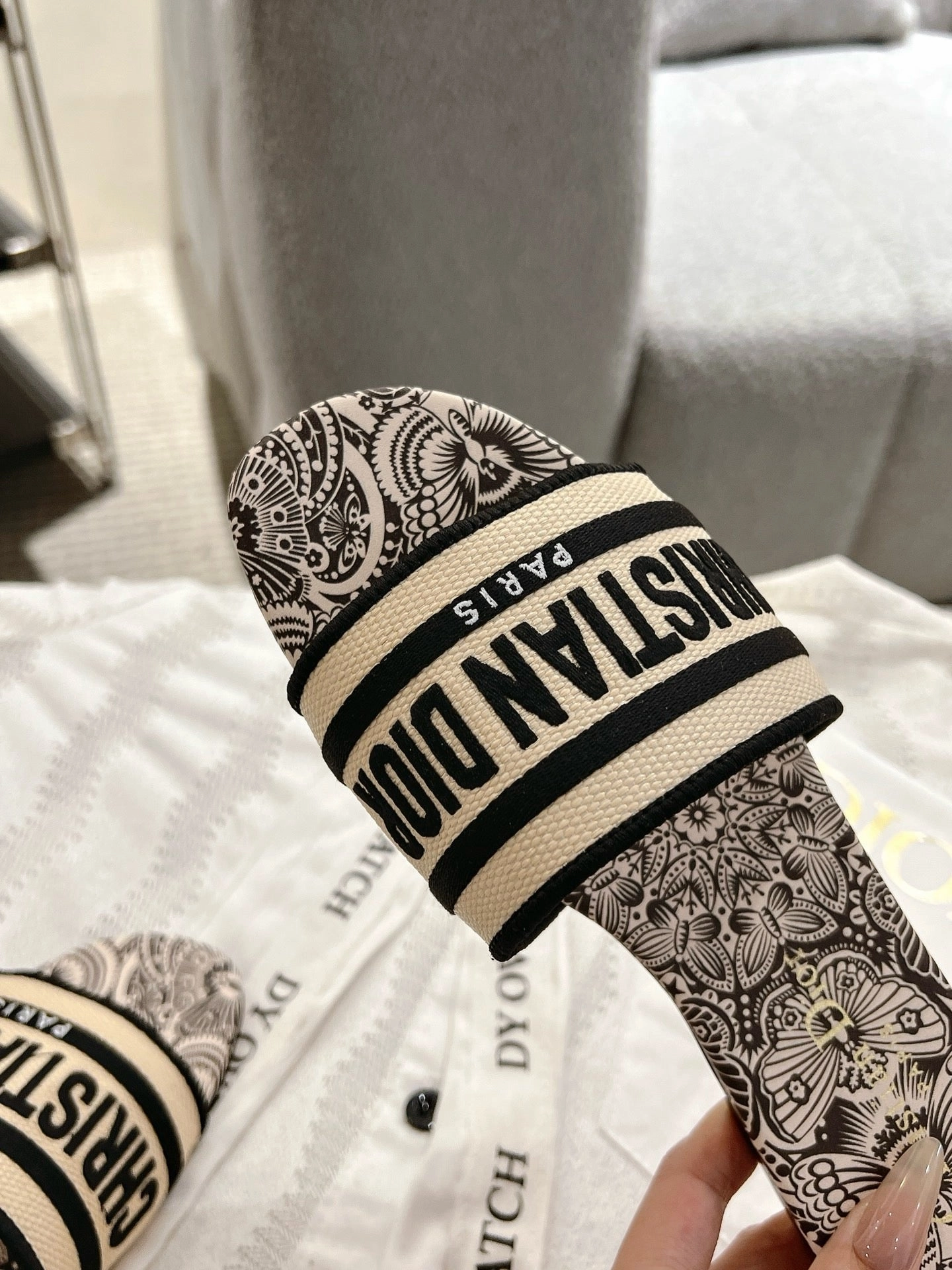 SE1658 Dior Dway Slide / Size5-12 Flat Hiking Shoe Laces