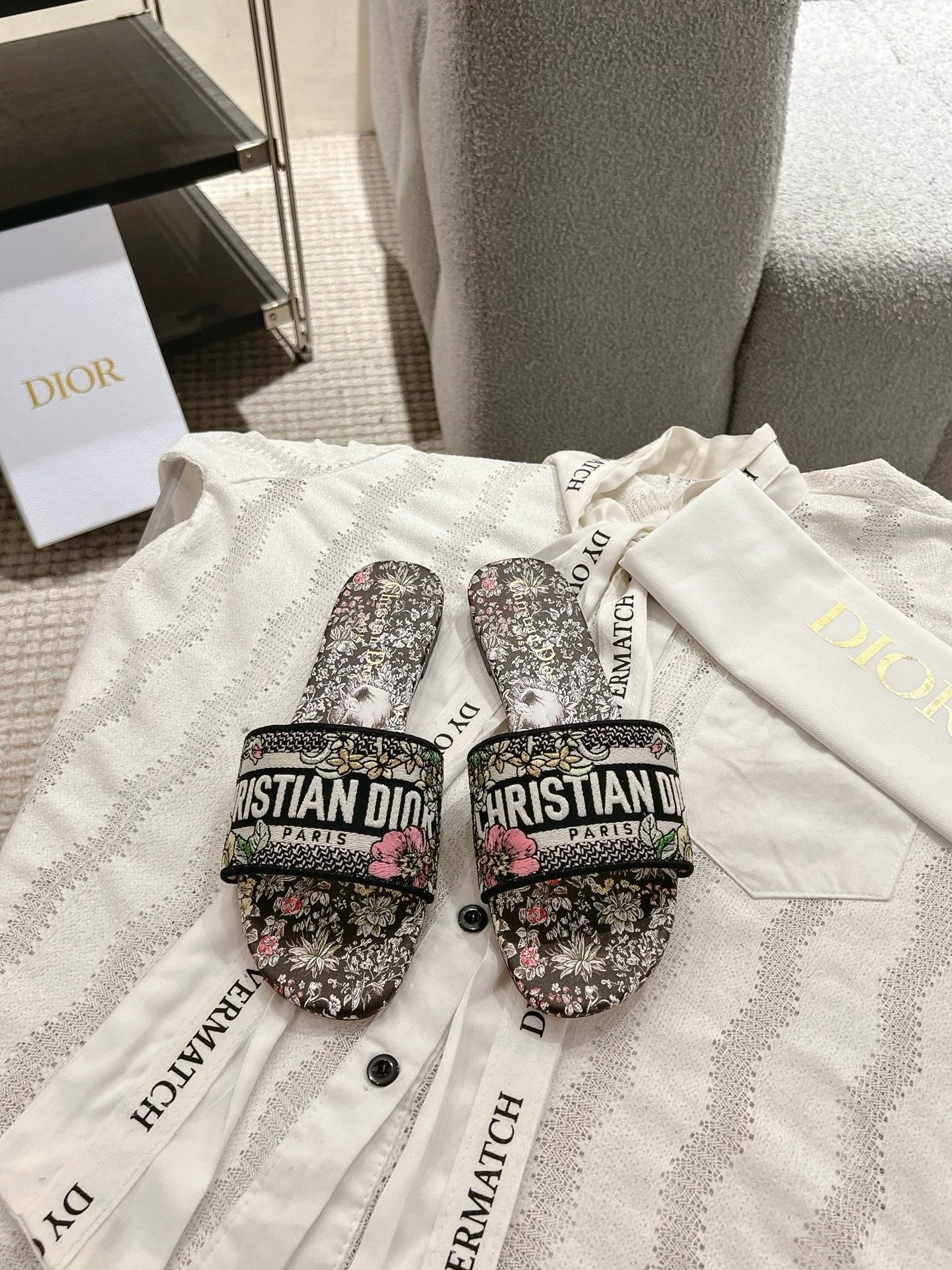 Flat Feet Supination Shoes SE1663 Dior Dway Slide / Size5-12