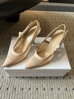 Flat Shoes To Wear With Formal Dresses SE1674 J'Adior Slingback Flat/Pumps / Size5-11