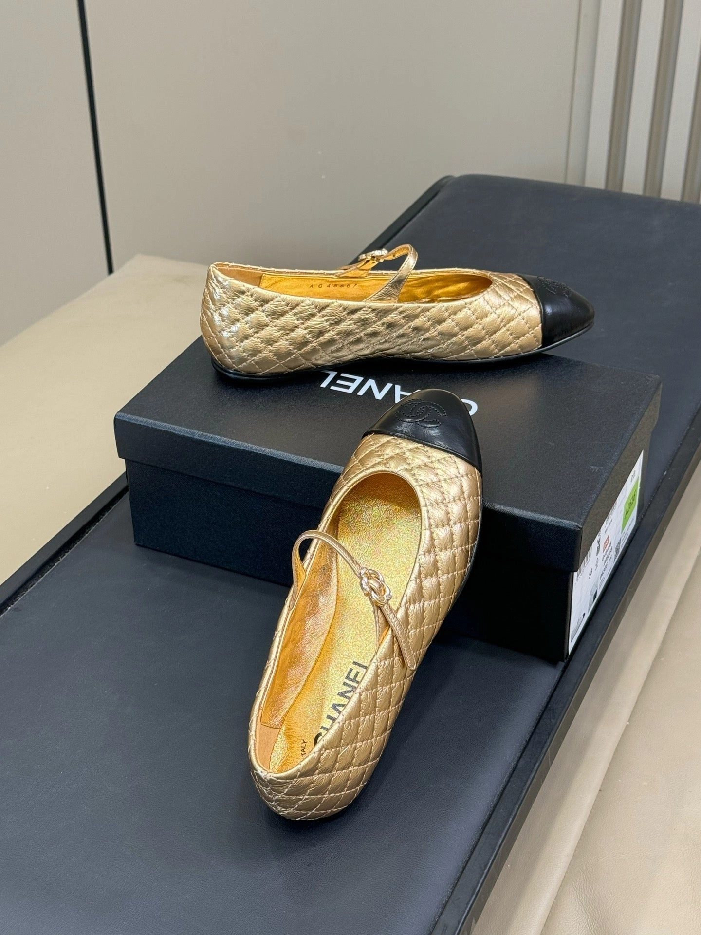 Flat Canvas Shoes SE1675 Chanel Ballet Flats / Size5-11