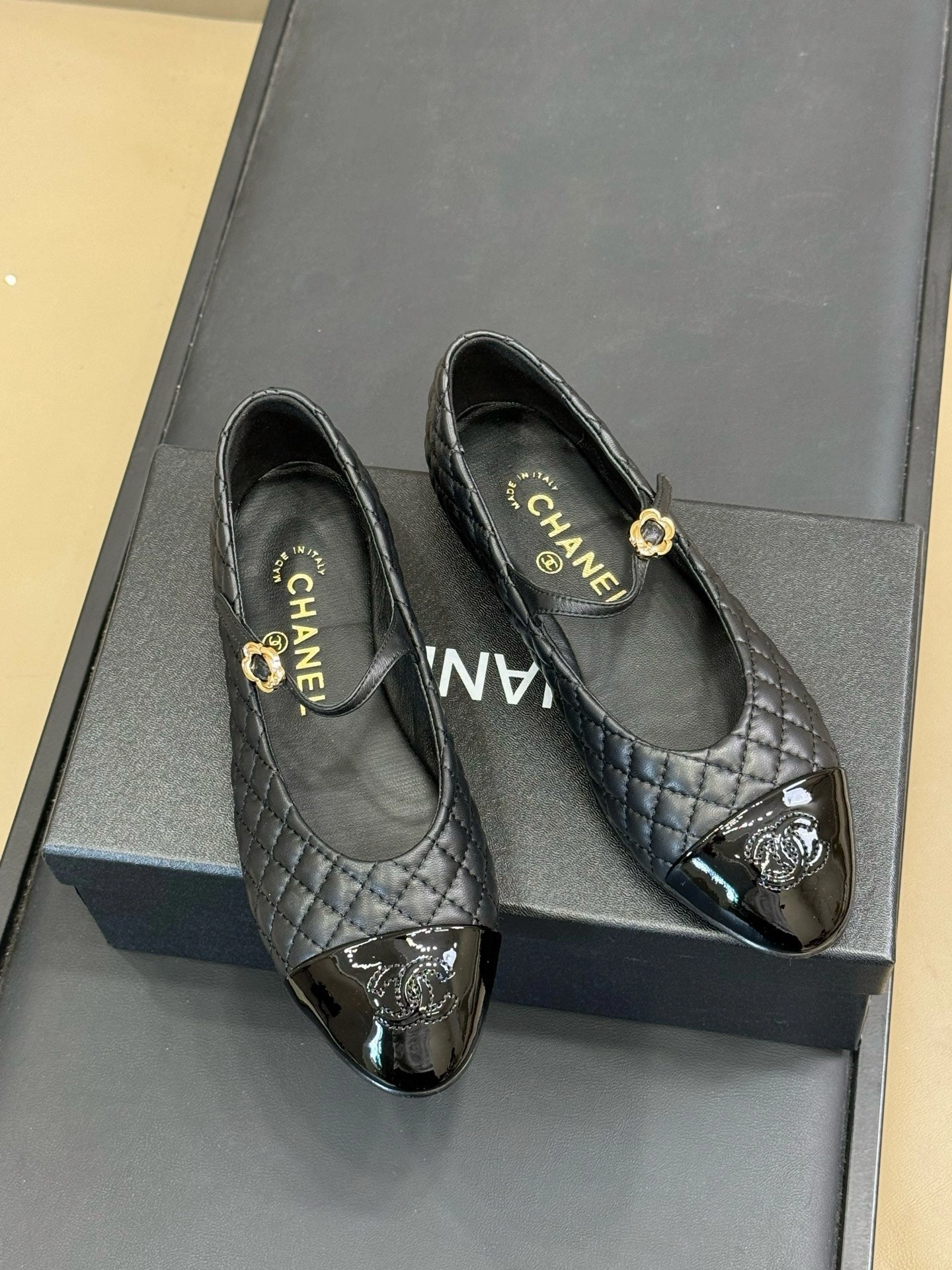 Dress Shoes For Overpronation And Flat Feet SE1676 Chanel Ballet Flats / Size5-11