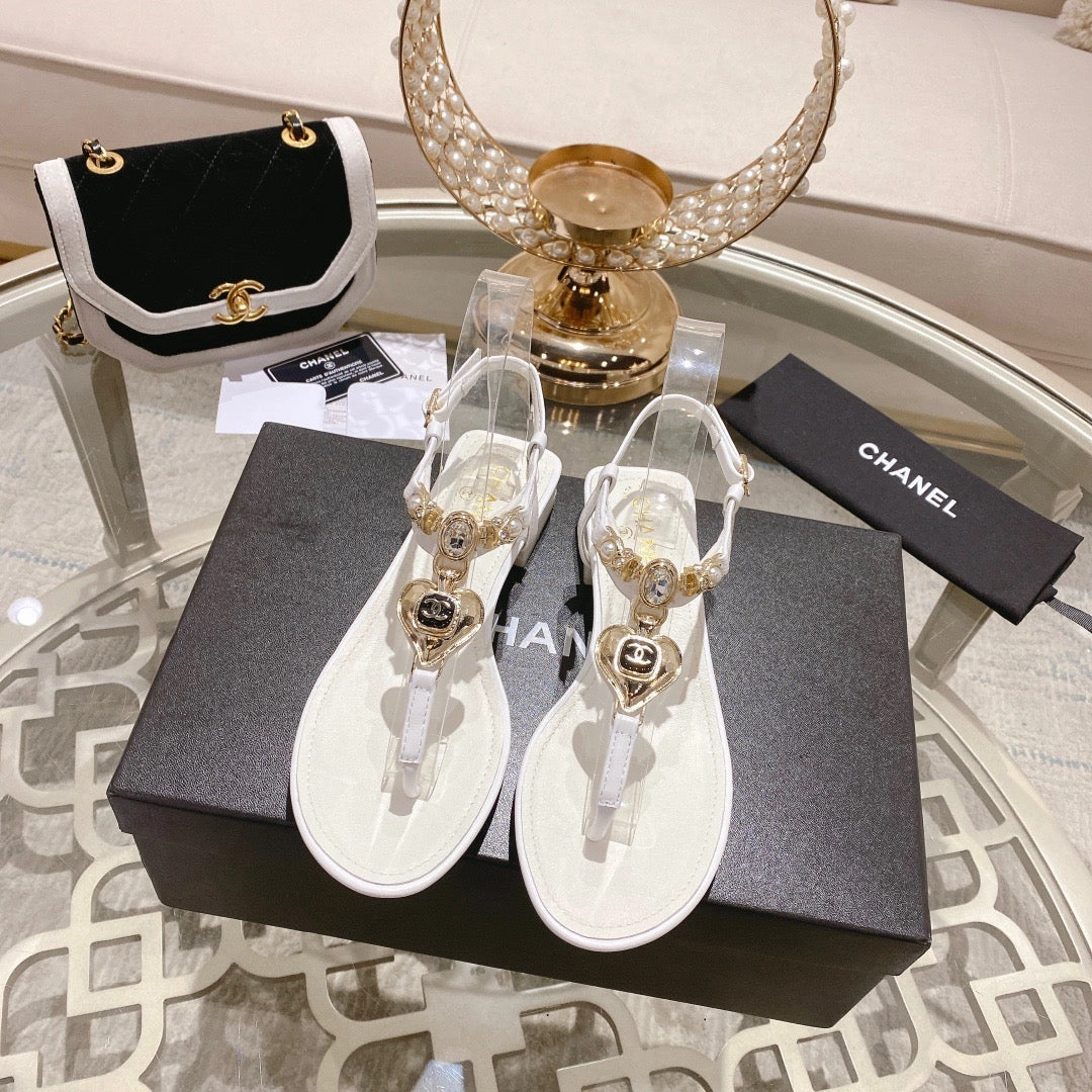 Pearl Flats Shoes SE995 CC Sandals / Size5-10