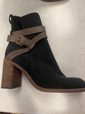 Suede Ankle Boot Boots Ankle Heels By See By Chloe  Size: 9