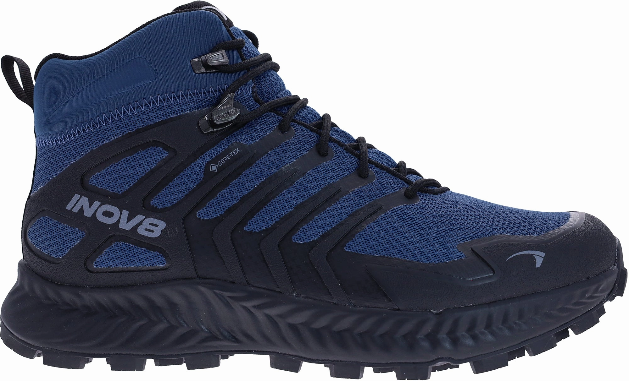Inov8 Roclite Mid GORE-TEX WIDE FIT Mens Walking Boots - Blue Japanese Hiking Boot Brands