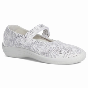 Arcopedico Estrela White Palm Mary Jane (Women's) Mary Jane Shoes Flats For Sale