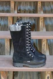 Bulle 22D043MOC Tall Winter Boot Kitten Boots