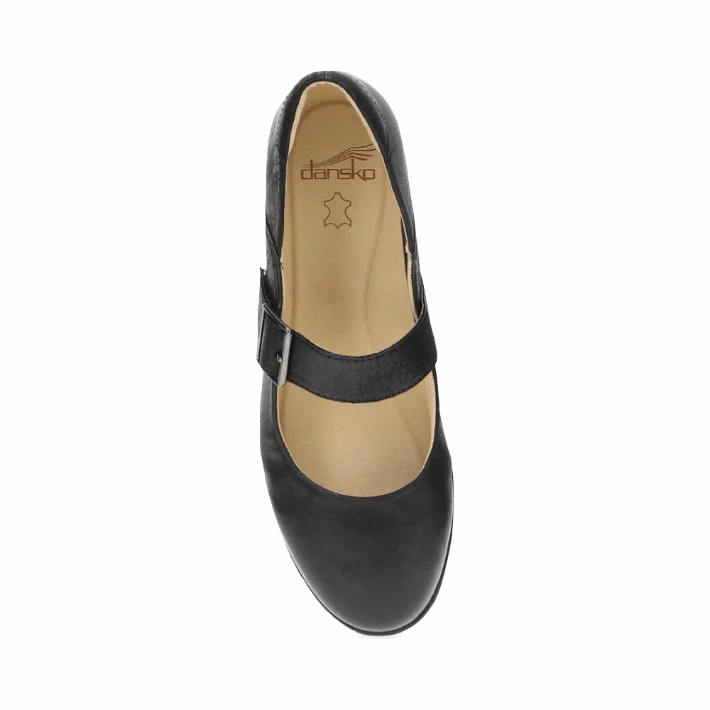 Cute Mary Jane Shoes Size 13 Dansko Women's Collette Mary Jane in Black Burnished Nubuck