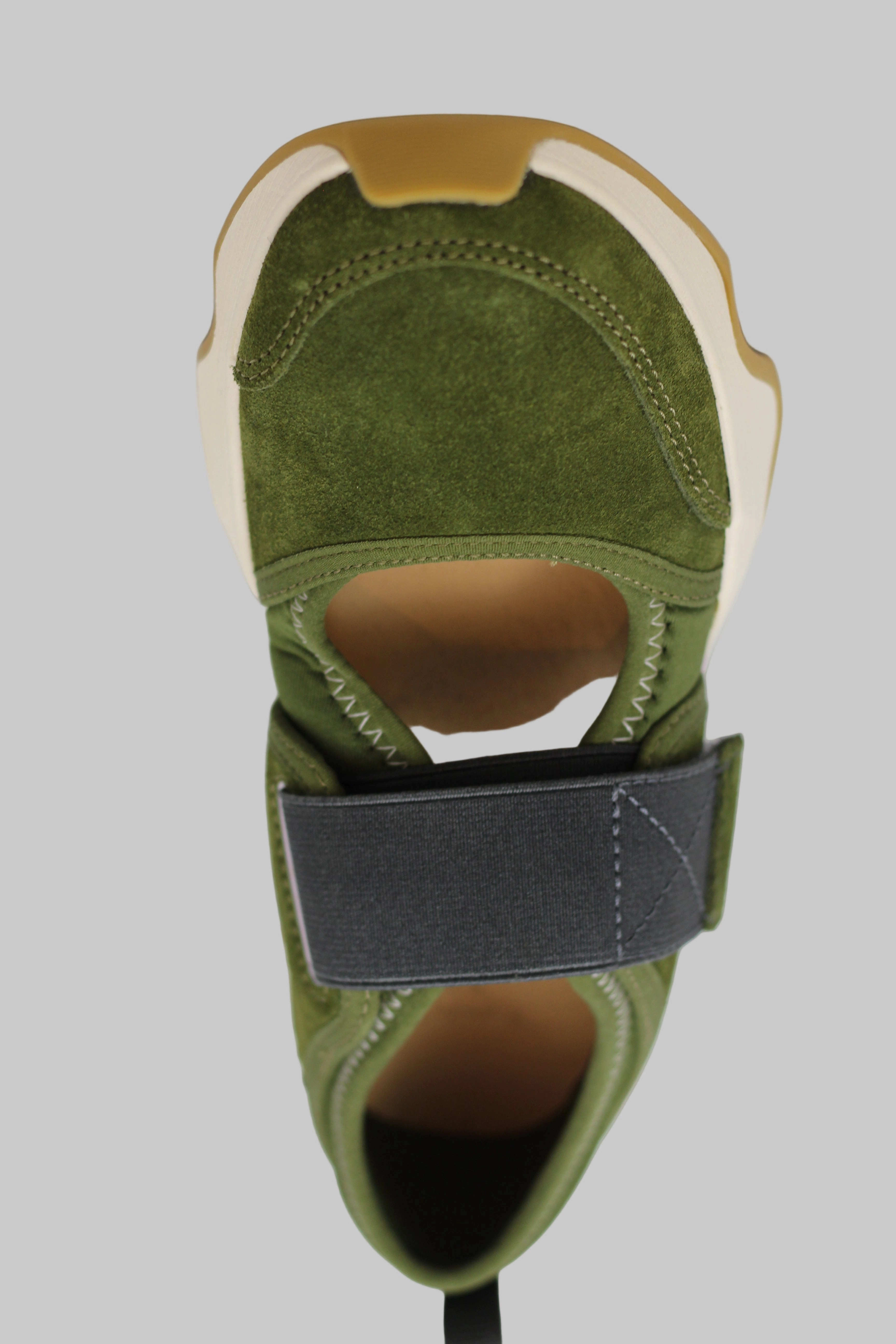 Zeeta Mary Jane Shoes Women's Kinetic Impact Mary Jane - Green Suede/Mesh