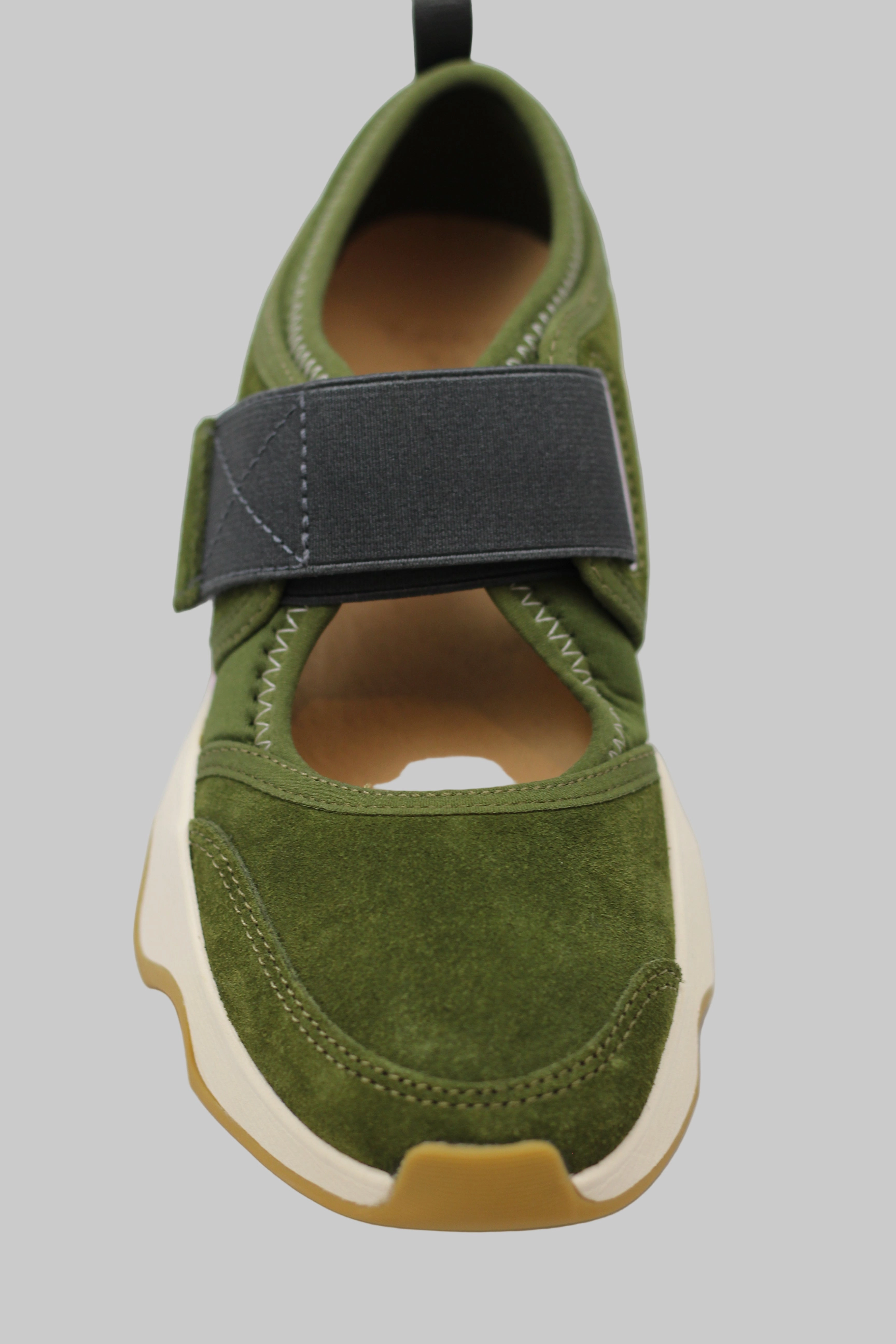 Mary Janes Shoes Steve Madden Women's Kinetic Impact Mary Jane - Green Suede/Mesh