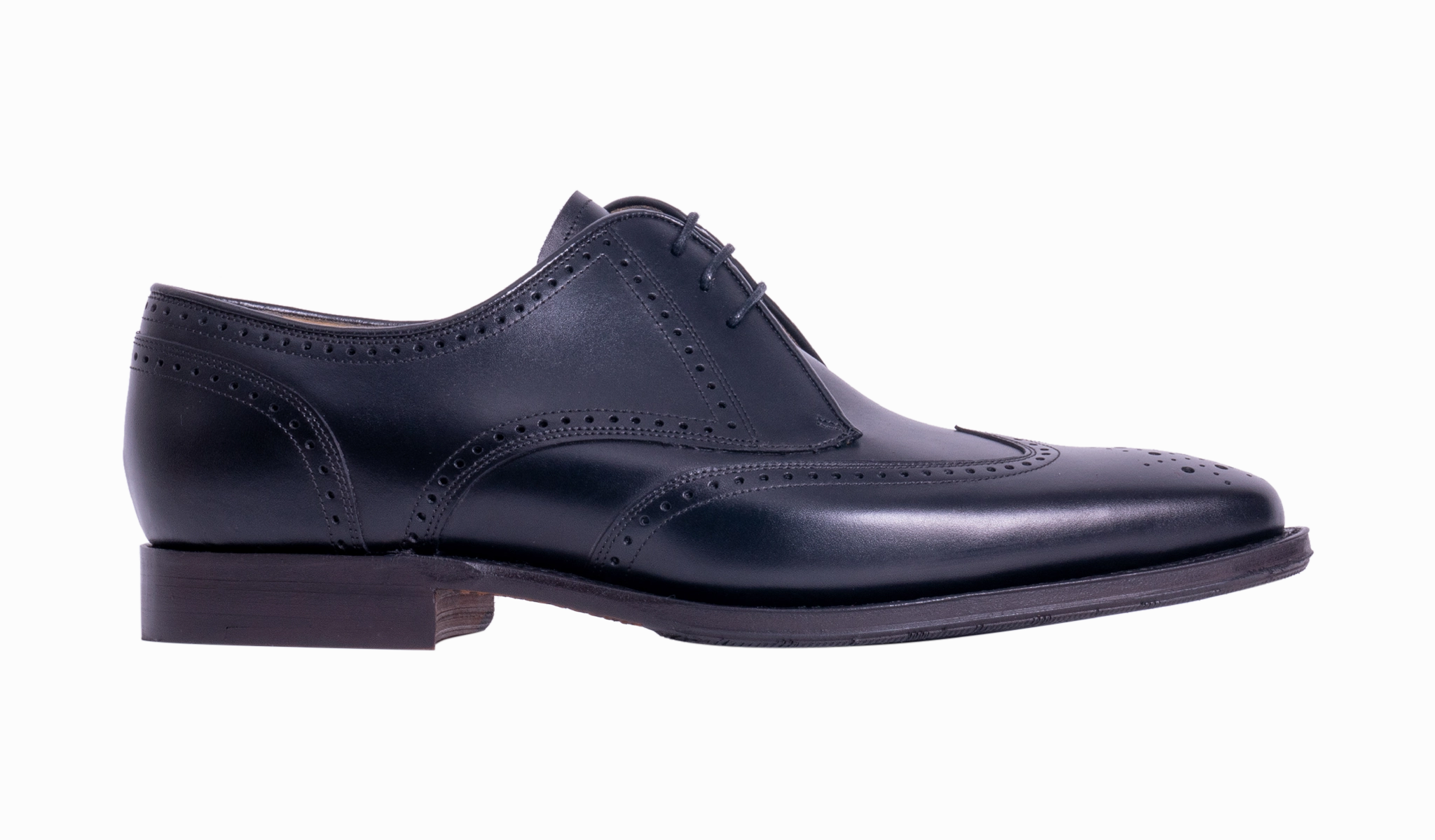 Bakewell - Black Calf Types Of Lace Up Shoes