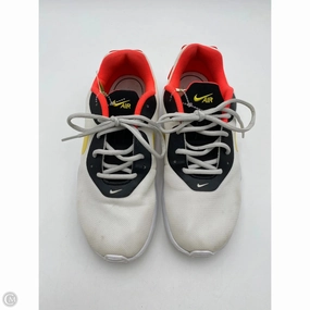 Shoes Athletic By Nike In White & Yellow, Size: 8.5 New Nike Golf Shoes