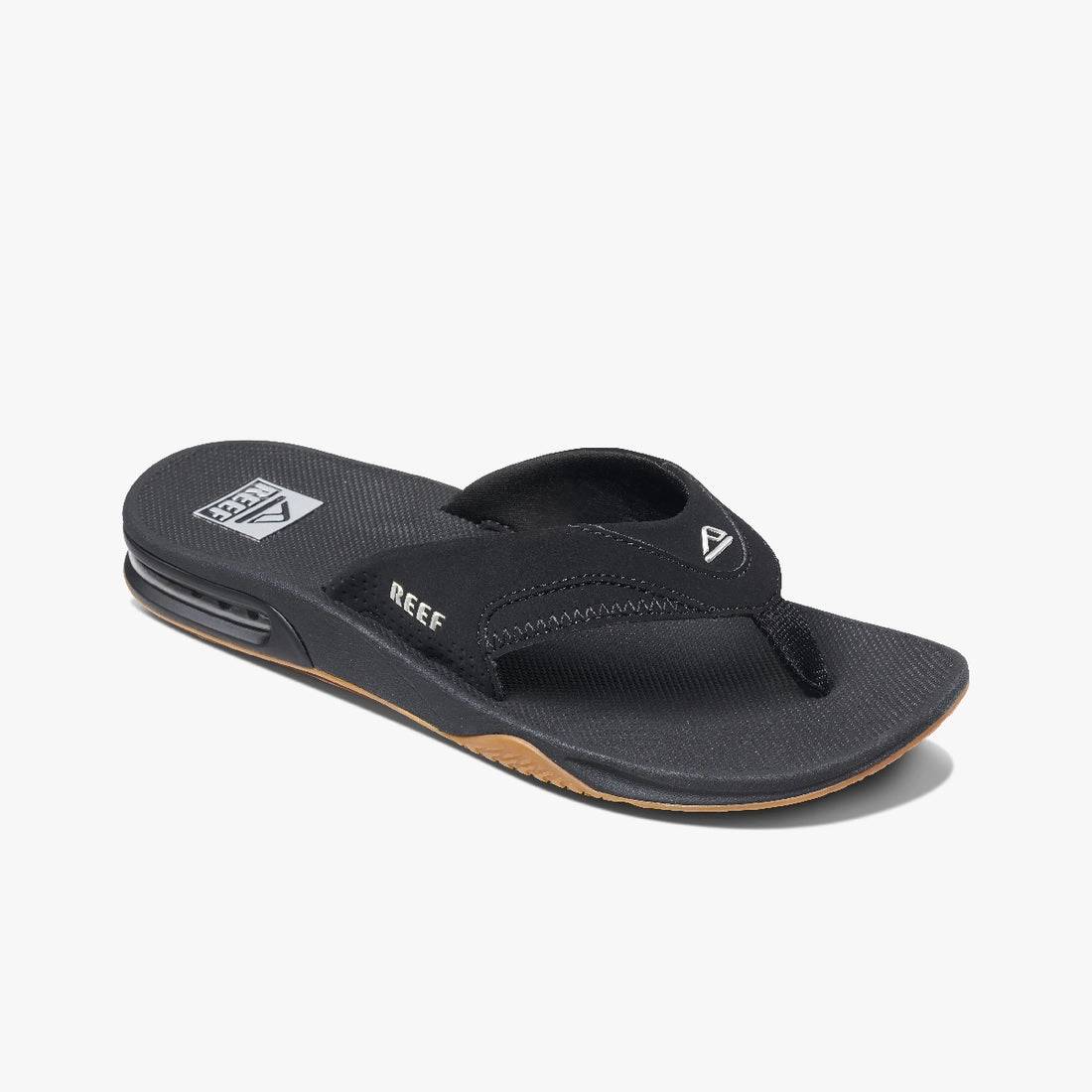 REEF Fanning Sandal-Black/Silver St Vincents Sandals