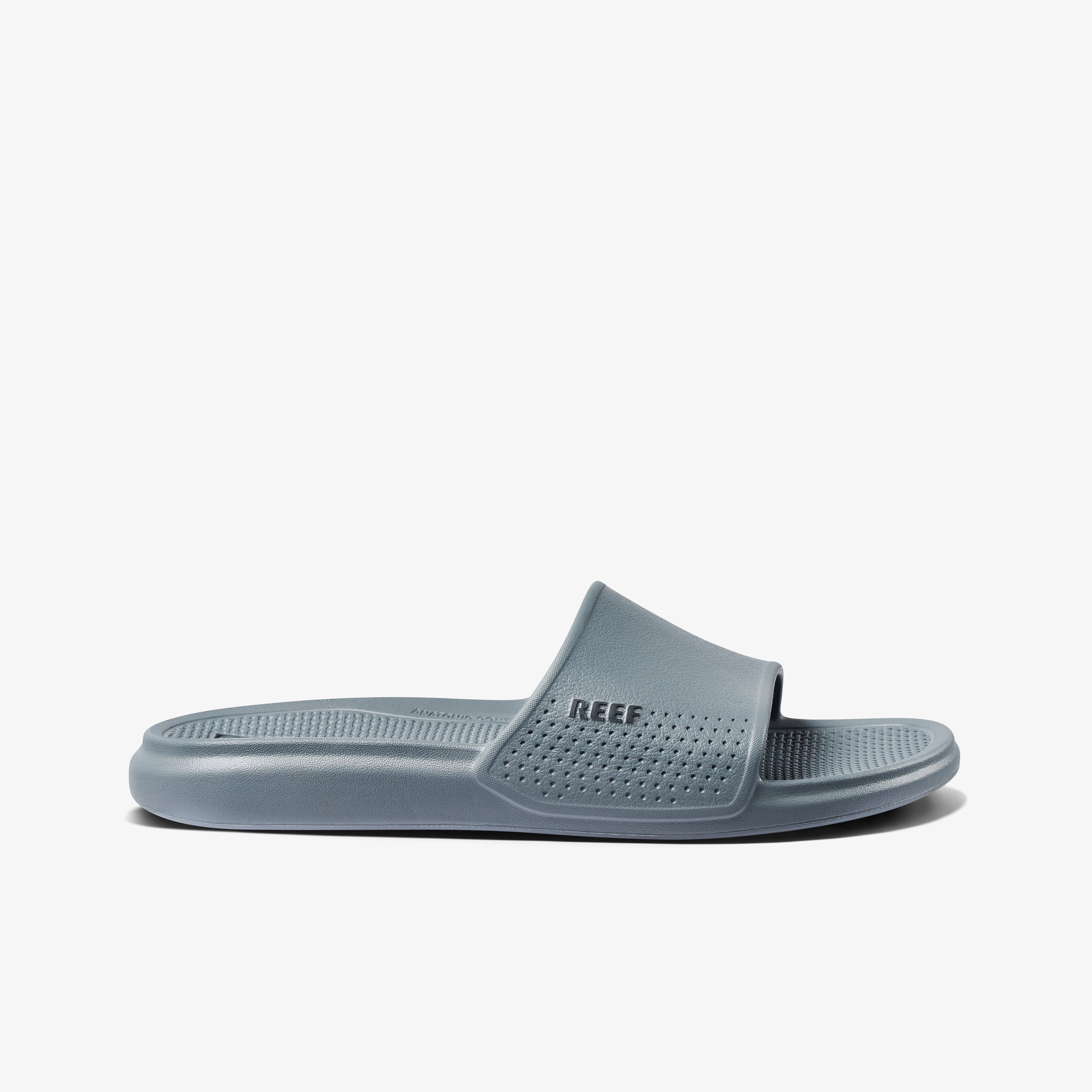 REEF Oasis Slide Sandal-Grey