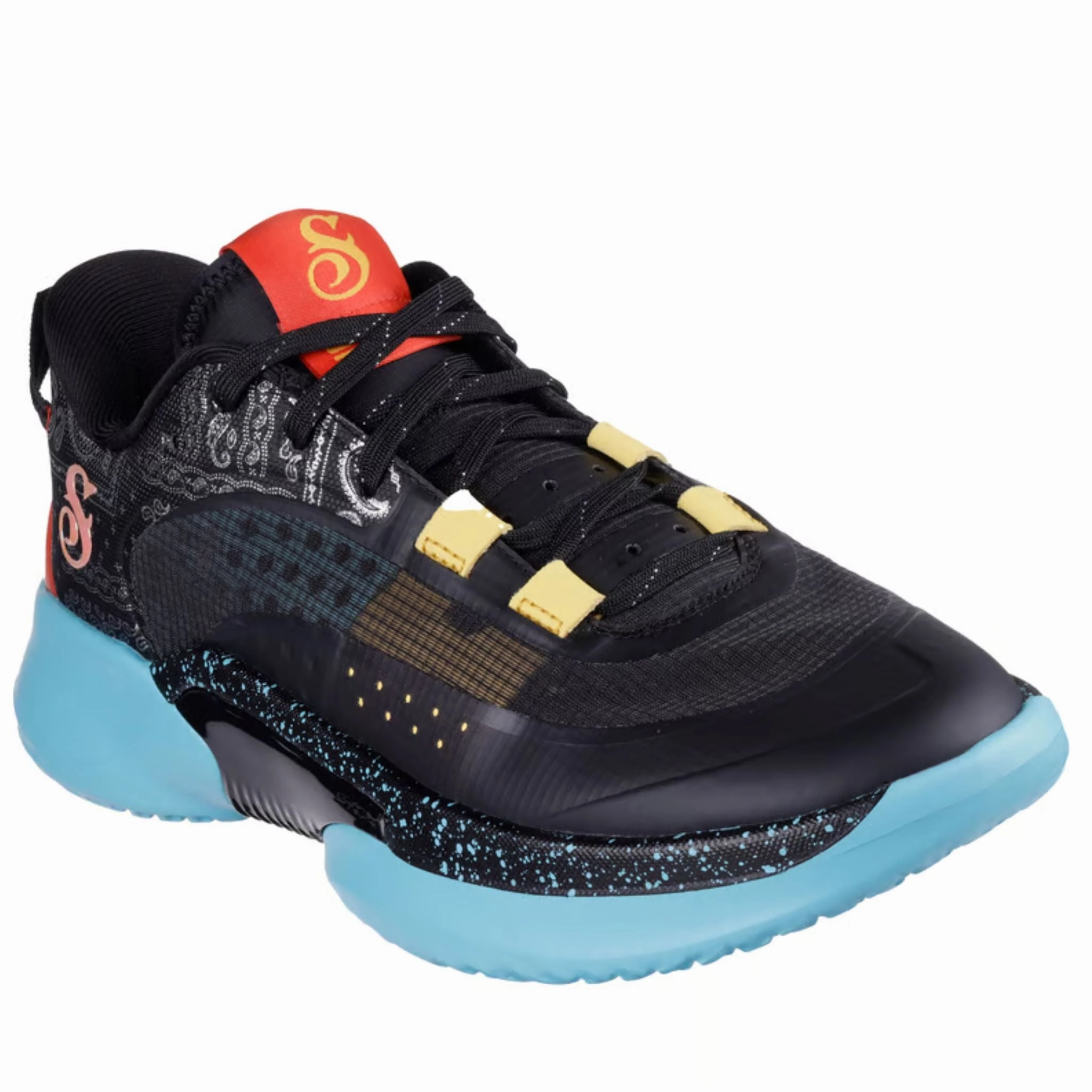 Best Basketball Shoes Of 2022 Skechers Men's 251055 Snoop Dogg: SKX Resagrip - Boss Treatment Low Black Blue Casual Basketball Shoes