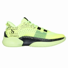 Skechers Men's 251055 Snoop Dogg: SKX Resagrip - Boss Treatment Low Yellow Black Casual  Basketball Shoes Calvin Johnson Basketball Shoes