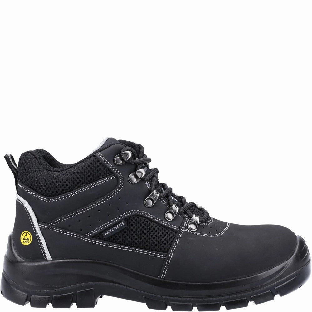 Skechers Workwear Trophus Letic Safety Boot Square Toe Steel Toe Boots