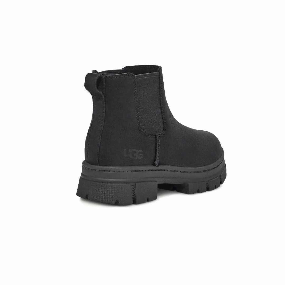 UGG - Kids' (Junior) Ashton Chelsea Boots (1143662K-BLK) Brown Faux Leather Chelsea Boots