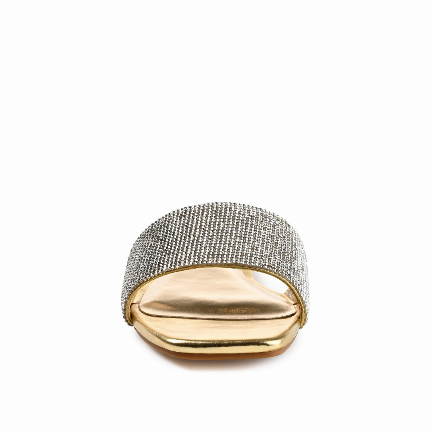 GRAYCE SLIDE SANDALS IN GLITTER MATERIAL Milkstep Slippers