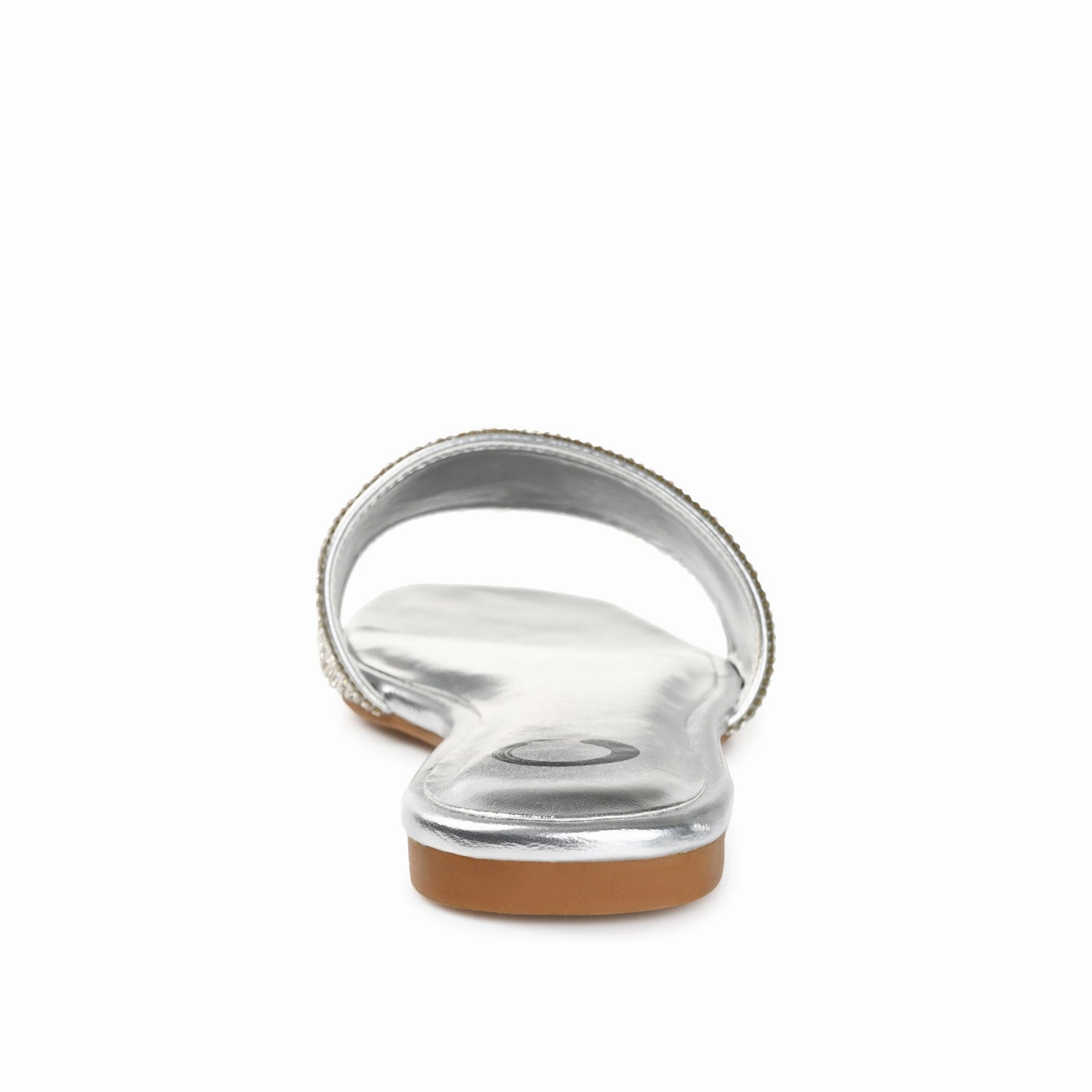 Giant Toe Slippers GRAYCE SLIDE SANDALS IN GLITTER MATERIAL