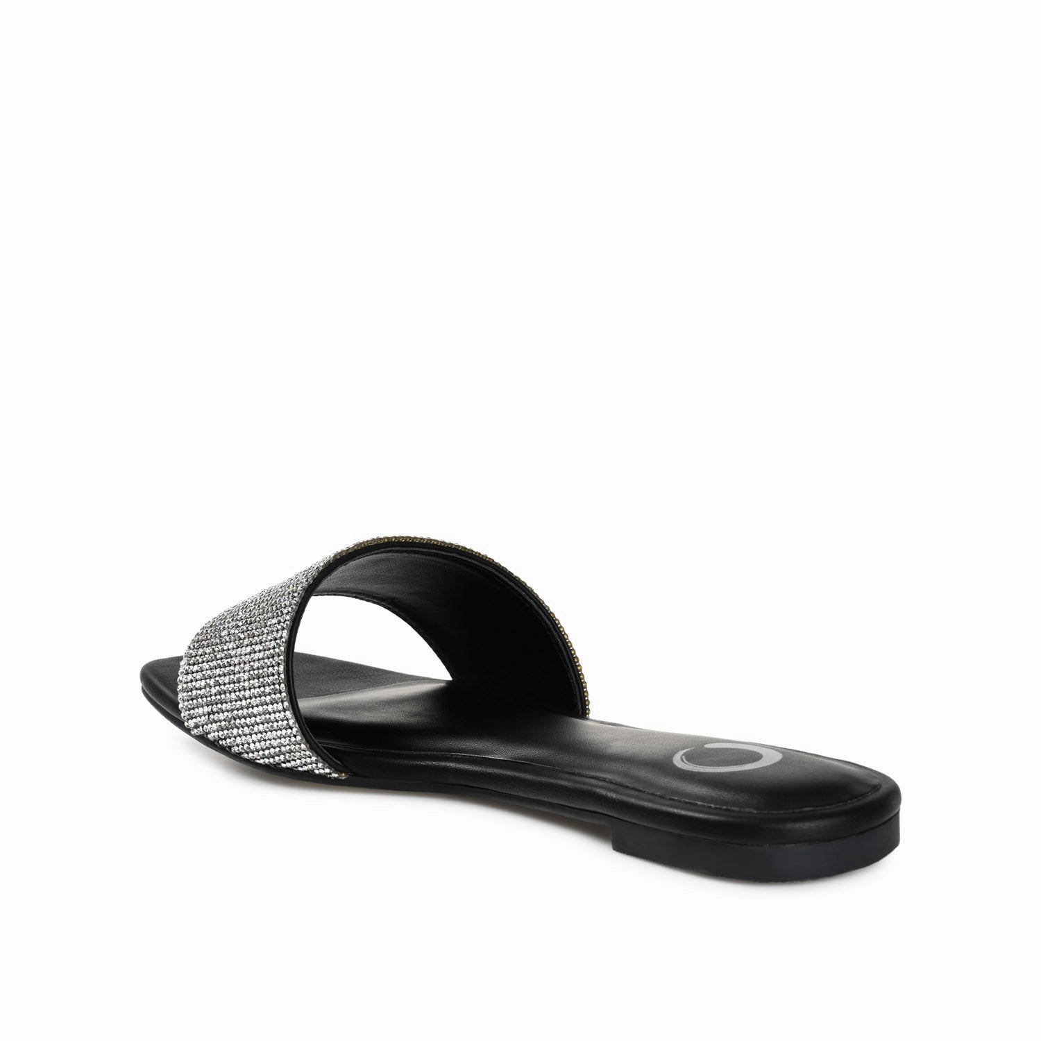 GRAYCE SLIDE SANDALS IN GLITTER MATERIAL Hulk Slippers