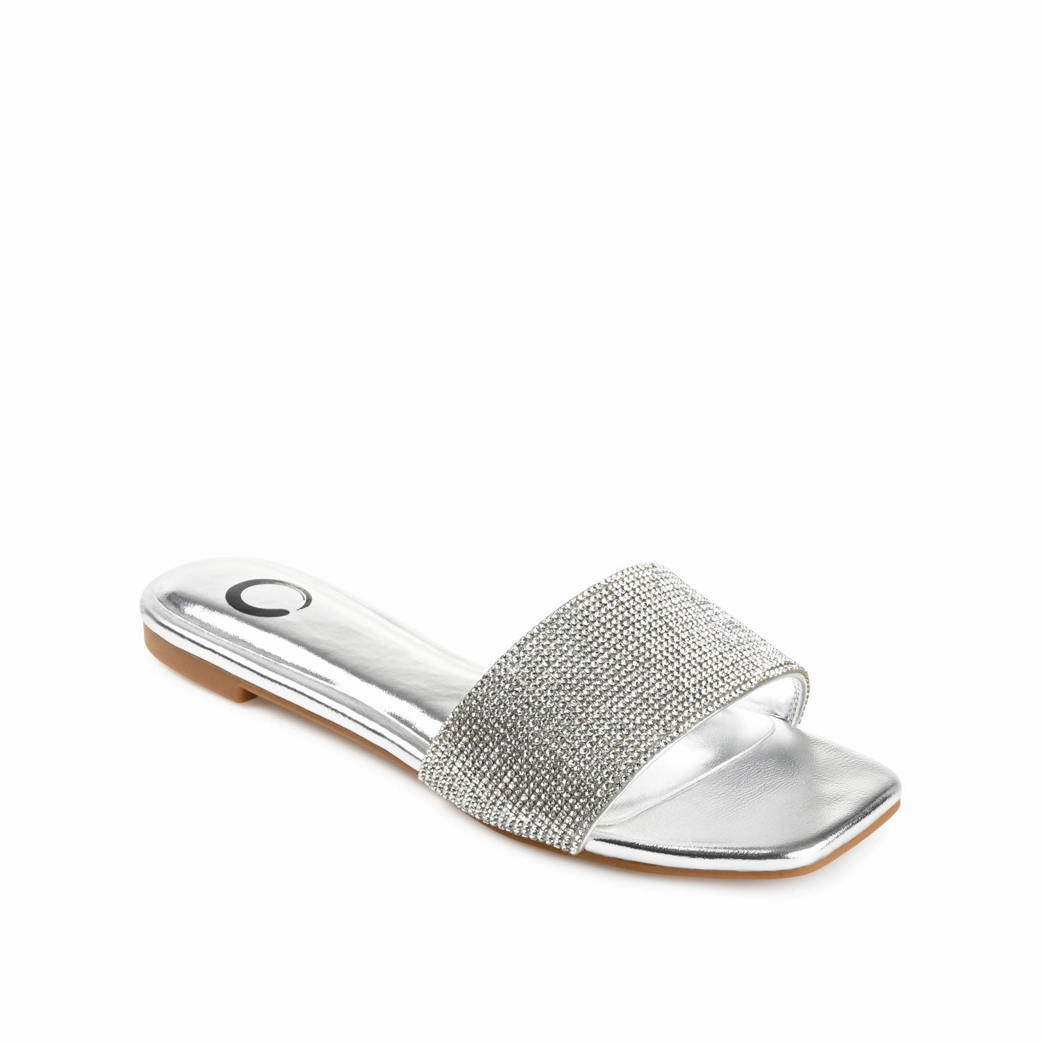 GRAYCE SLIDE SANDALS IN GLITTER MATERIAL Nuknuuk Slippers