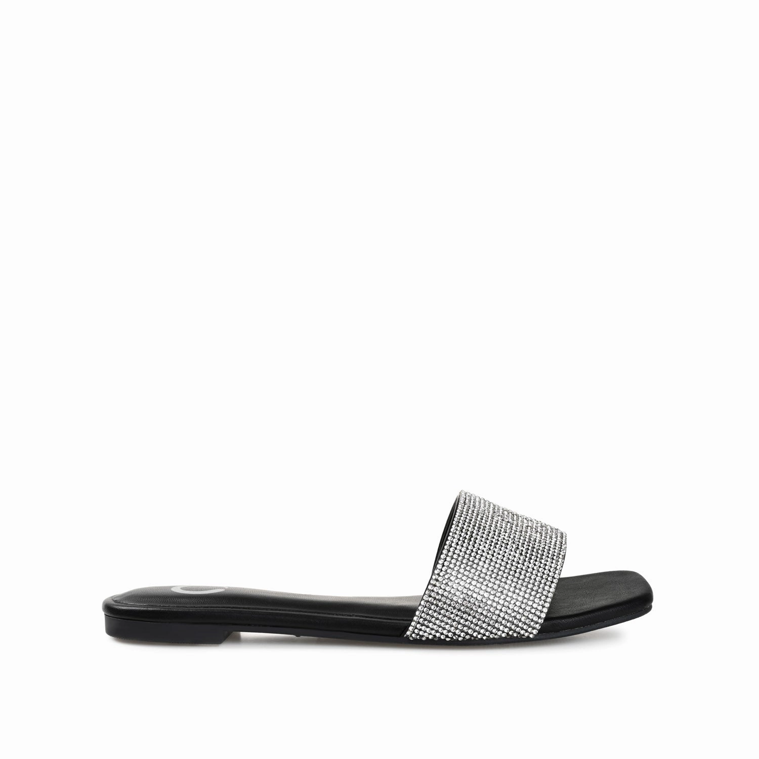 Essie Nail Color Ballet Slippers GRAYCE SLIDE SANDALS IN GLITTER MATERIAL