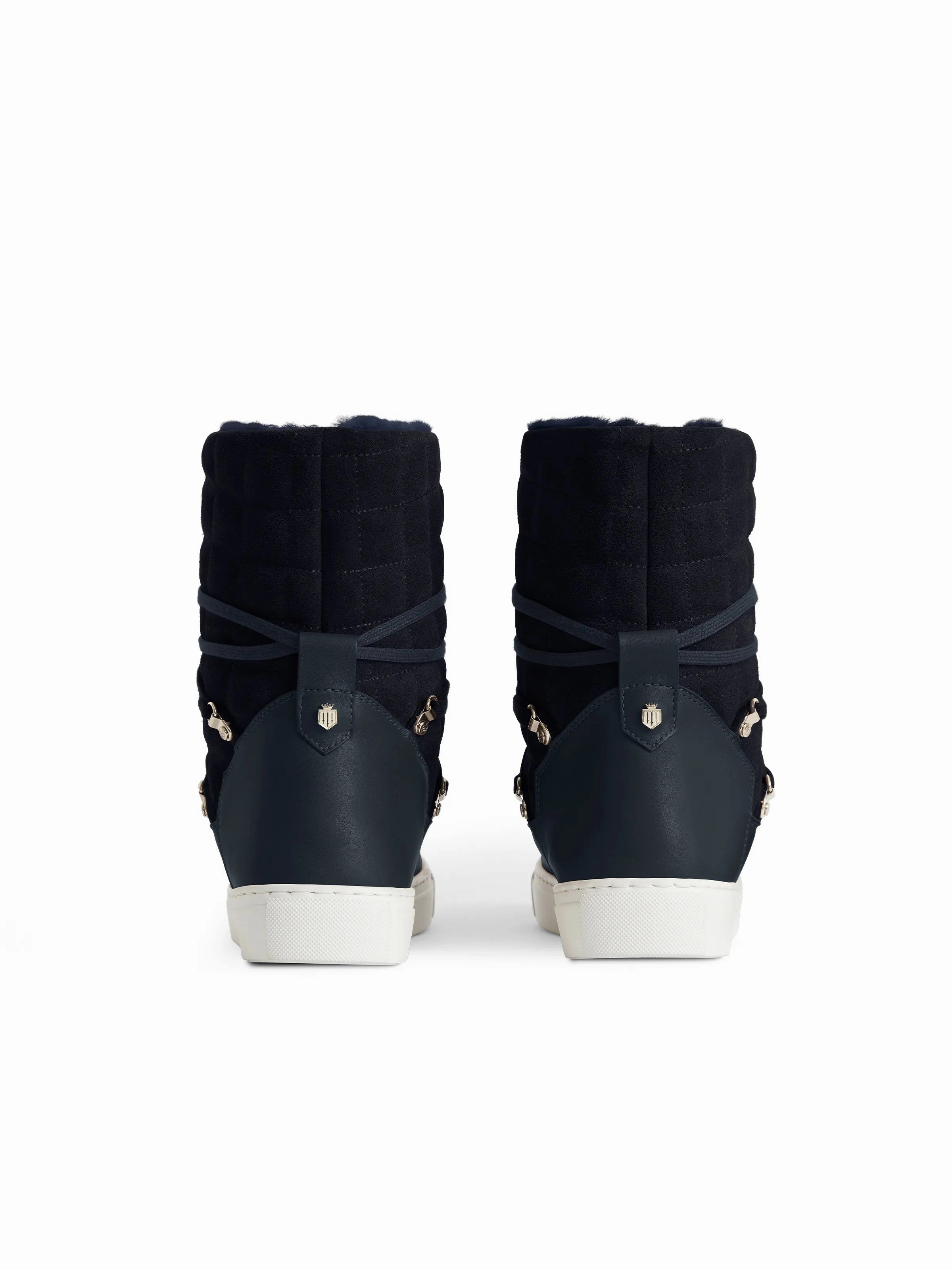 Clarks Snow Boots Sale Aspen - Navy Suede