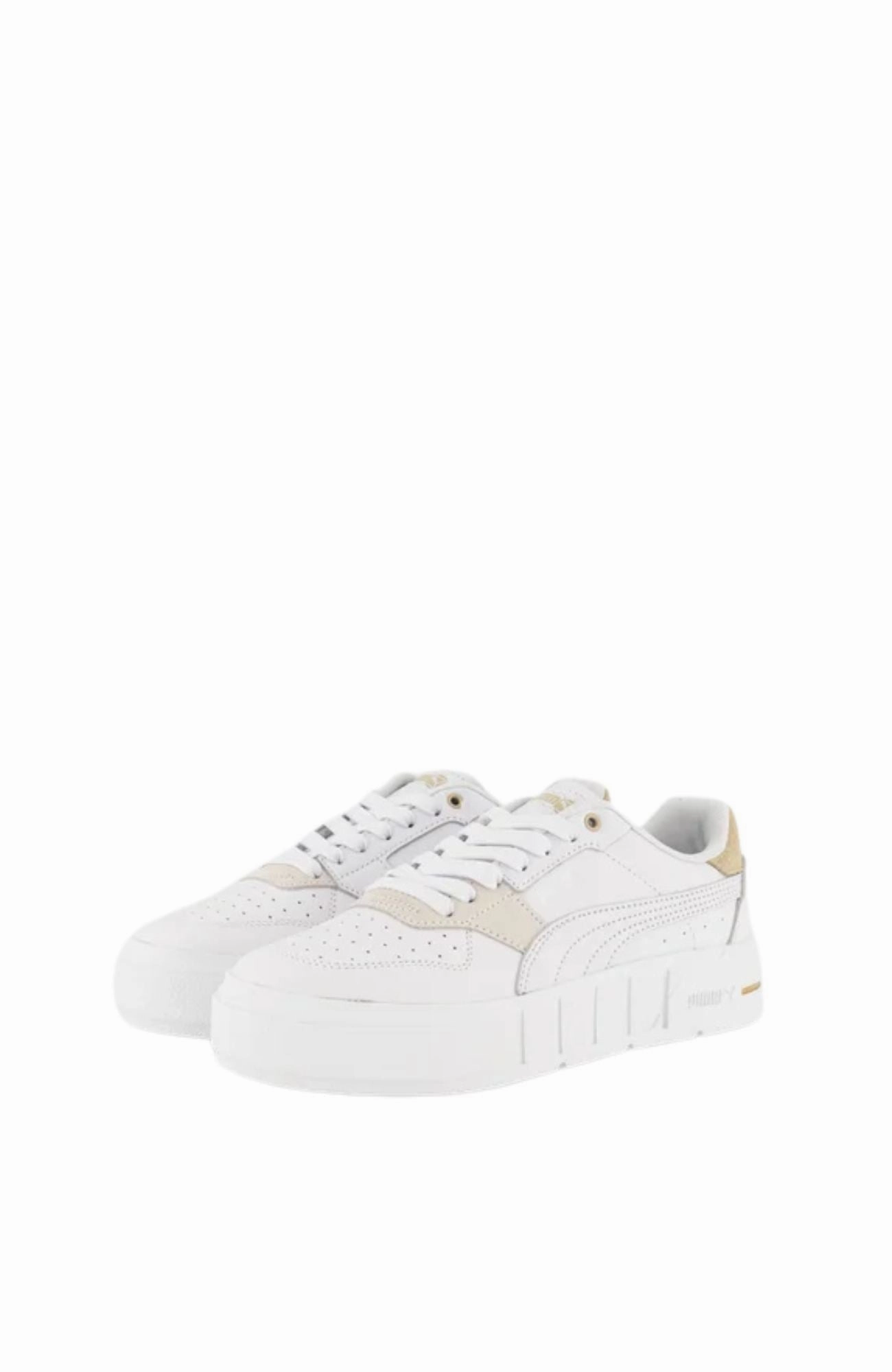 Puma Slip Resistant Work Shoes Cali Court Match Puma White Granola