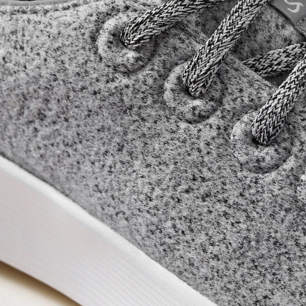 Allbirds Wool Runners Go - Medium Grey (Blizzard Sole) Best Wide Toe Box Running Shoes