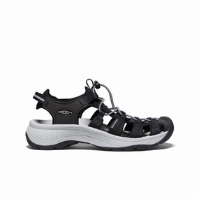 Trail Stability Running Shoes Women's Astoria West Sandal  |  Black/Grey