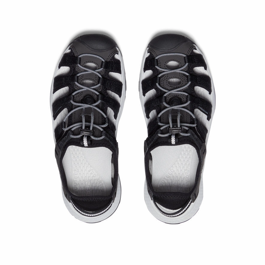 Women's Astoria West Sandal  |  Black/Grey Best Trail Shoes For Supination