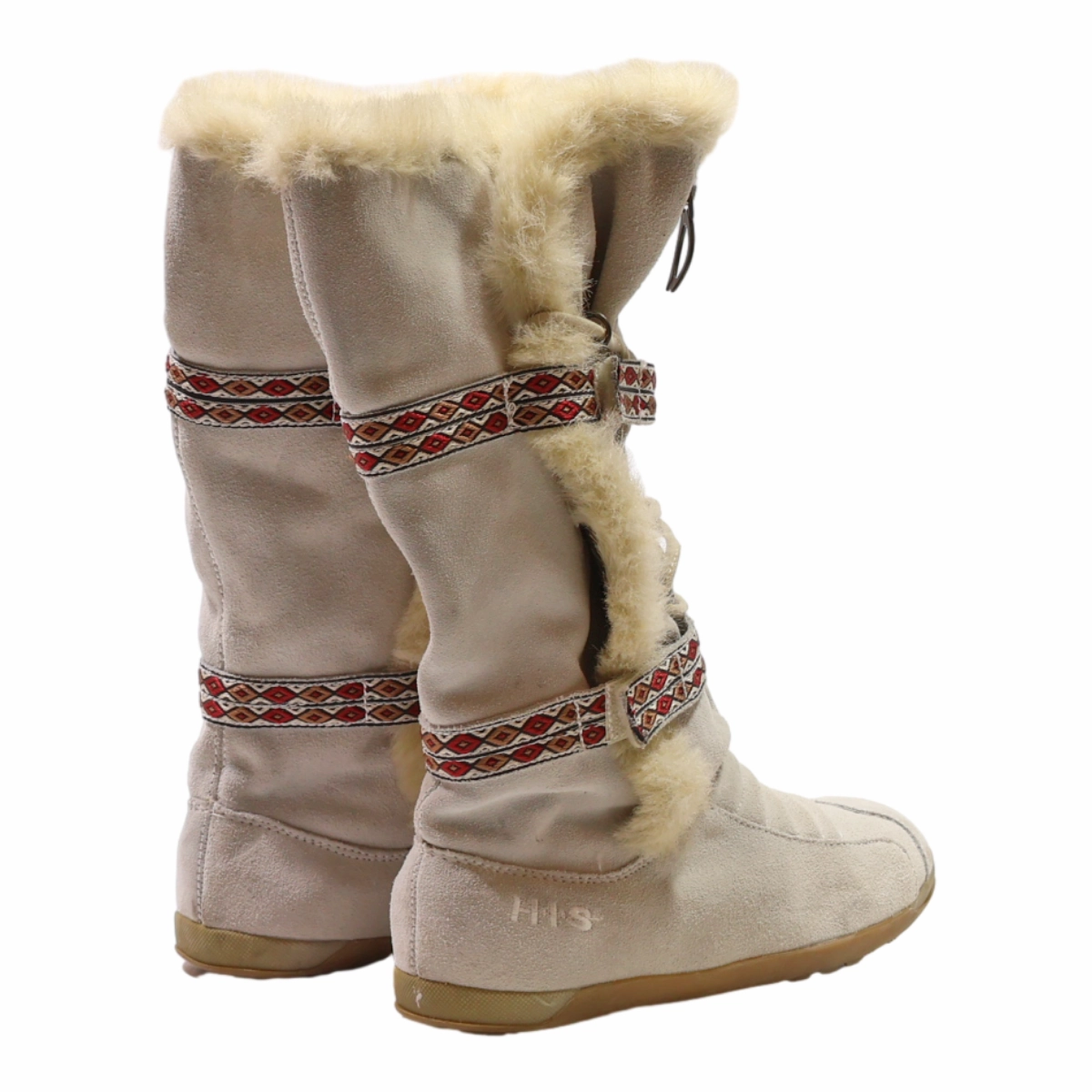 Snow Boots Grey Synthetic Womens UK 6 Snow Boots Manufacturers