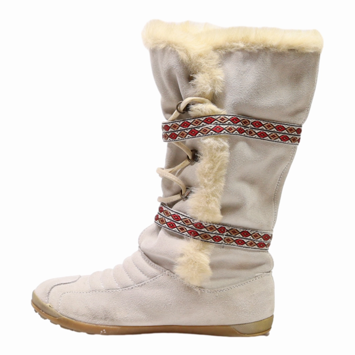 Sorel Kinetic Snow Boot Size 8 Snow Boots Grey Synthetic Womens UK 6