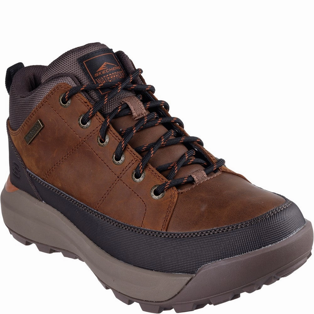 Skechers Cambert Bruin Boots Warm Waterproof Womens Shoes