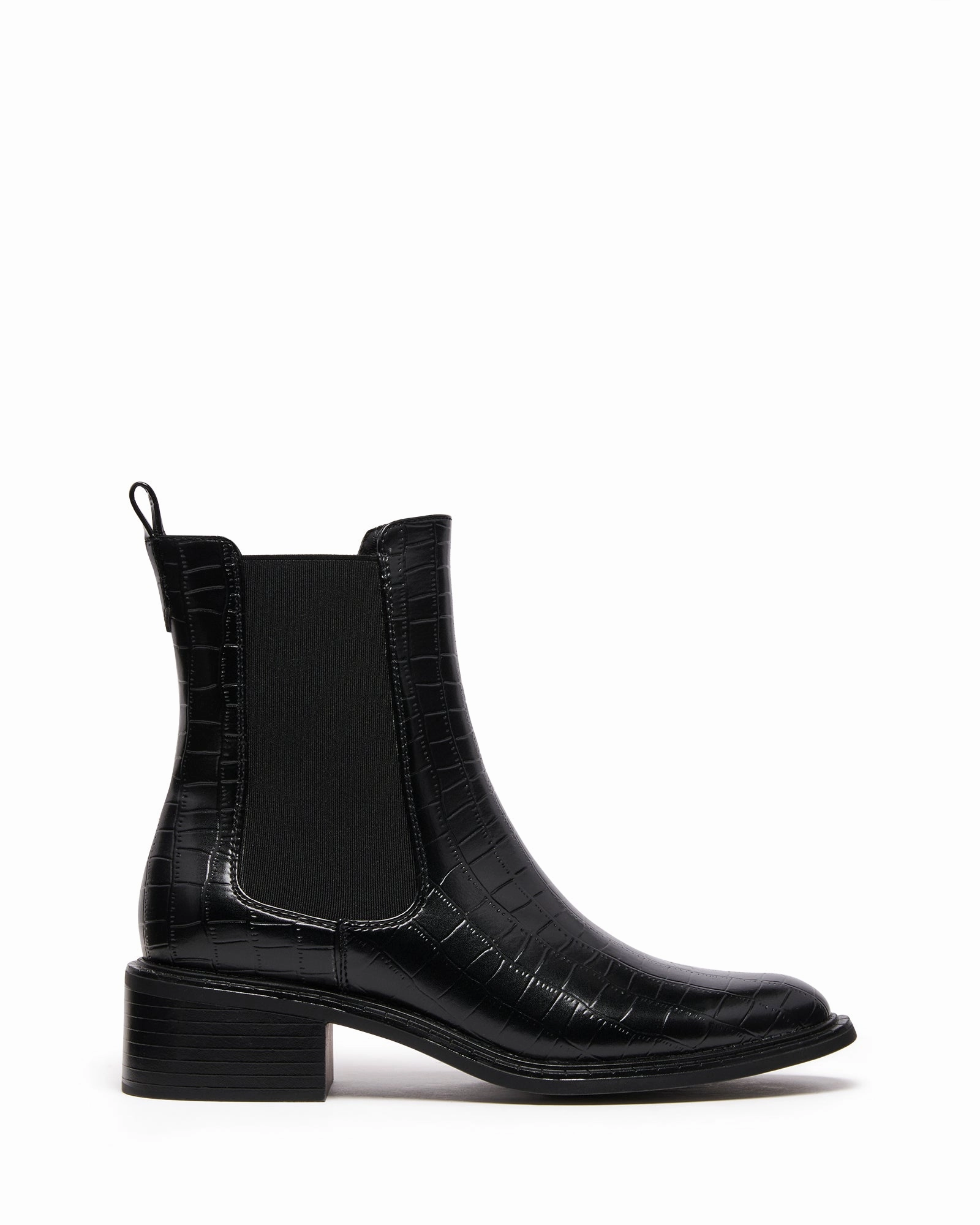 Johnston And Murphy Ankle Boots Stable Ankle Boot Black Croc