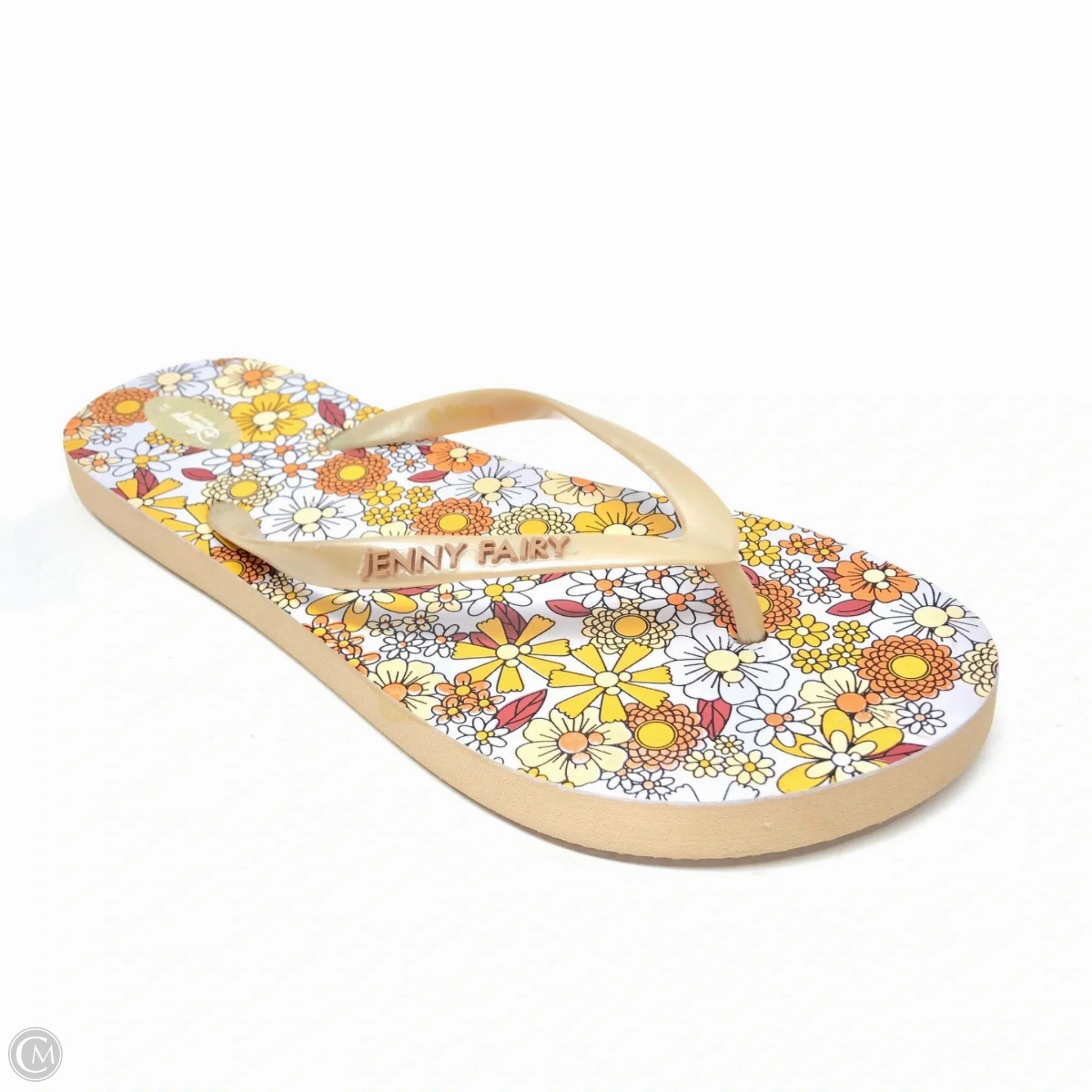 Flip Flops Good For Your Feet Sandals Flip Flops By Disney In Cream, Size: 7