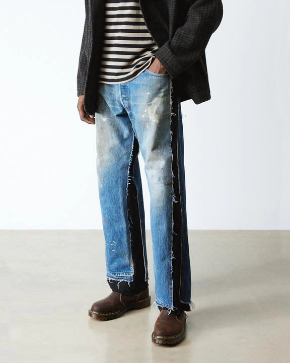 Best Chelsea Boots For Wide Calves Dr. Martens 2976 Made In England Wax Commander Chelsea Boots Brown - Mens