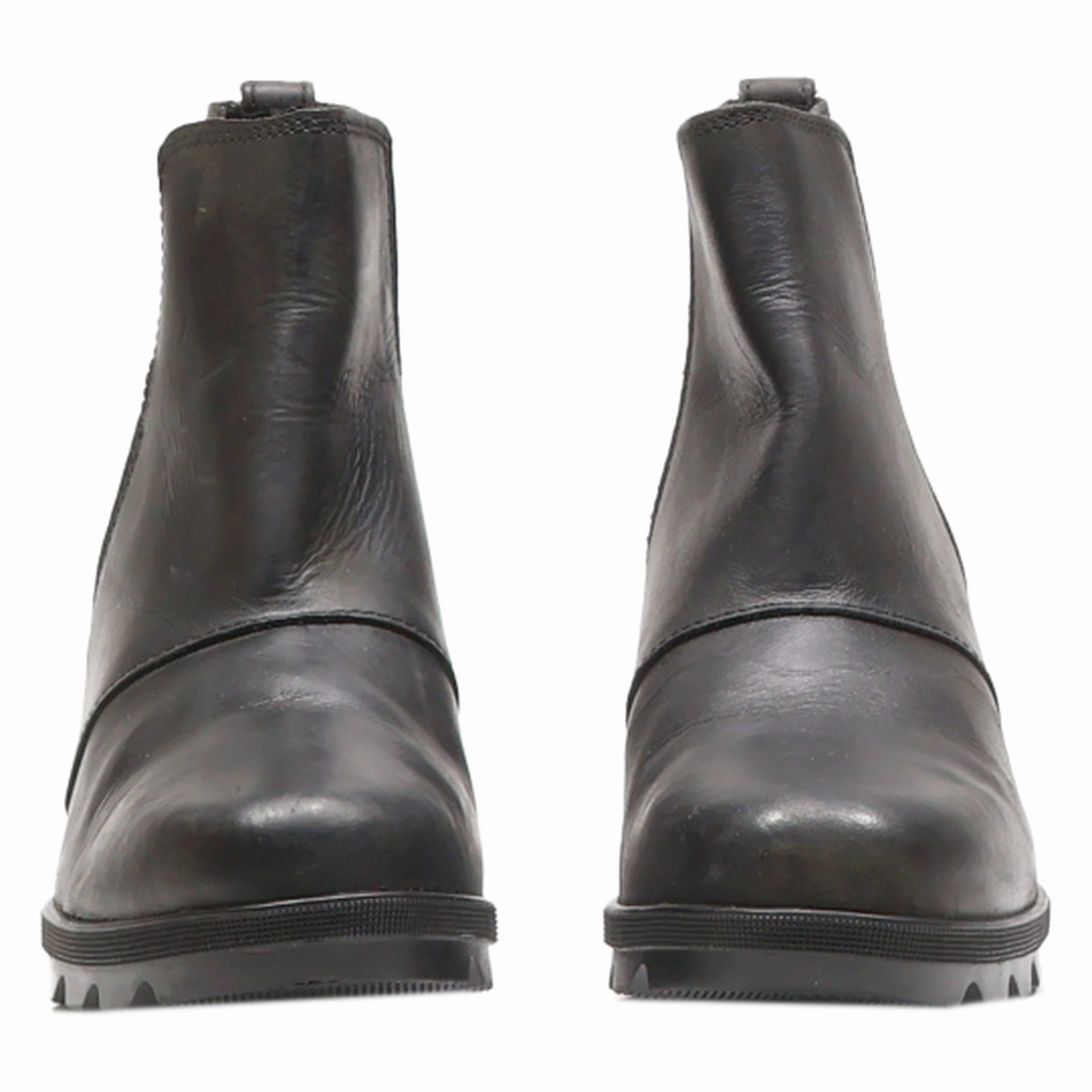 Lug Chelsea Boot SOREL Chelsea Boots Black Leather Womens UK 7.5