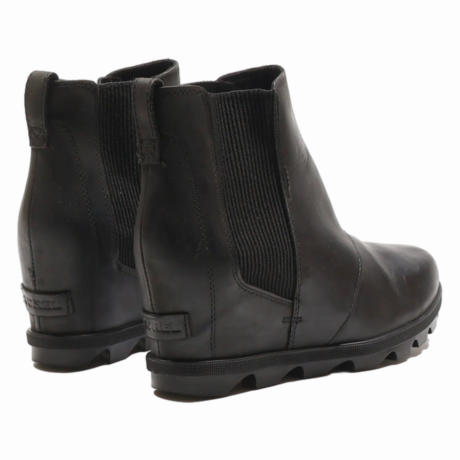 Koi Footwear Chelsea Boots SOREL Chelsea Boots Black Leather Womens UK 7.5