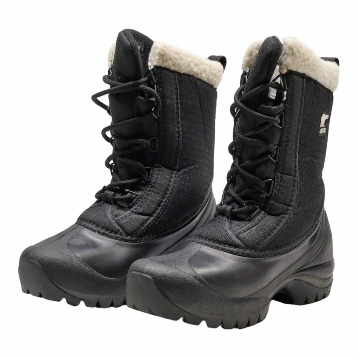 SOREL Snow Boots Black Synthetic Womens UK 4 Big 5 Sporting Goods Snow Boots