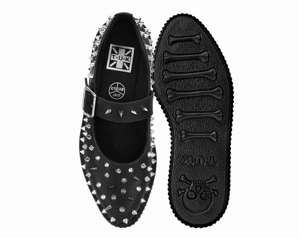 Mary Jane Shoes At Kohls SPIKED MARY JANE A3355L BLACK
