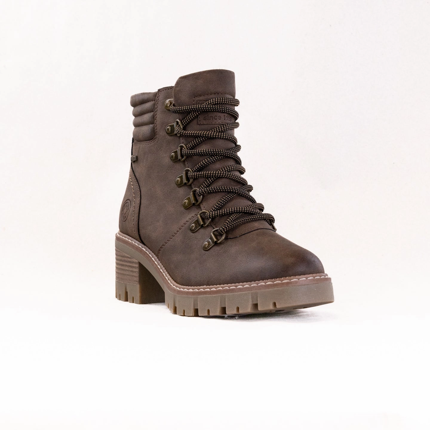 Spring Step Rockies Boot (Women's) - Dark Brown Hiking Boots With Velcro Straps