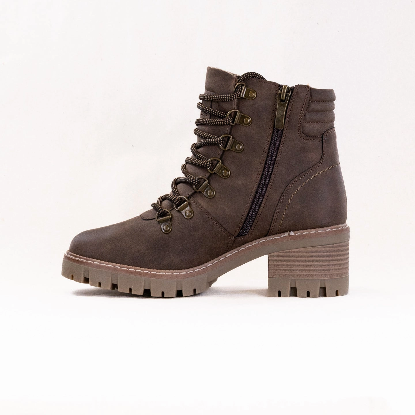 Hoka Hiking Boots Waterproof Spring Step Rockies Boot (Women's) - Dark Brown