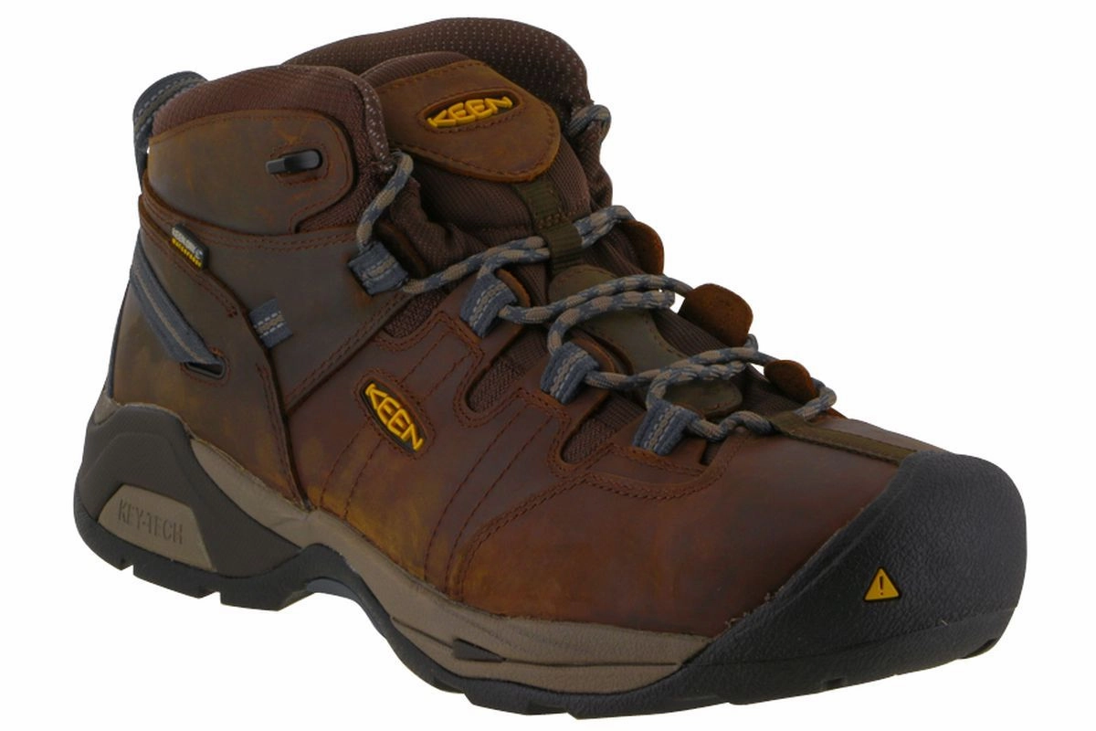 Keen Utility Detroit XT Mid Steel Toe WP Boot Cascade Best Work Boots For Support