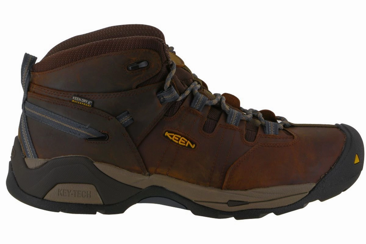 Work Boots At Keen Utility Detroit XT Mid Steel Toe WP Boot Cascade