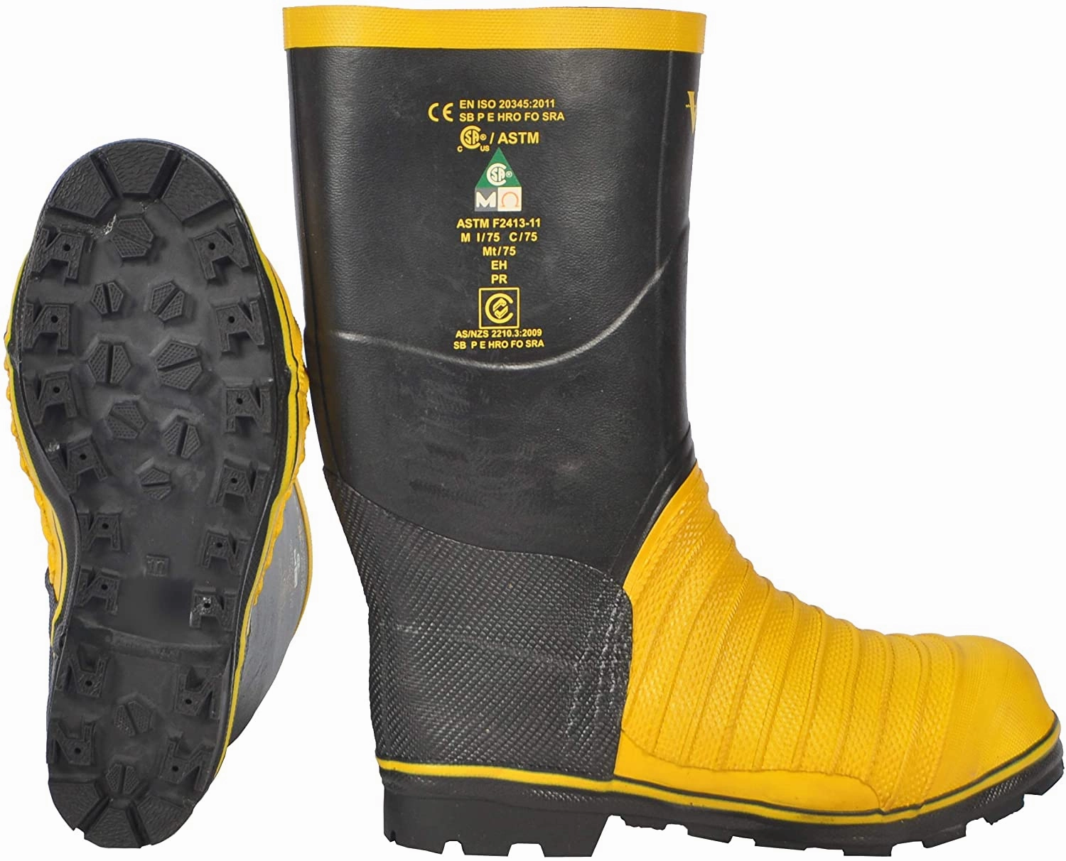 Fleece Lined Work Boots Viking Men's 14" Classic Fit Miner 49er Boot